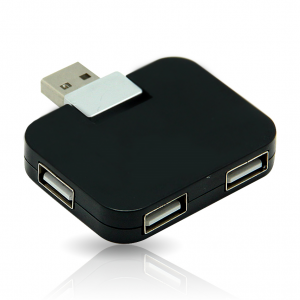 Mini Compact 4 Port USB Hub (Customized) - Image 3