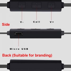 Bluetooth Sporty Earphones V1 (Ready Made) - Image 4