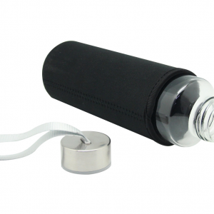 Glass Bottle With Neoprene Pouch (Ready Made / Customized) - Image 3