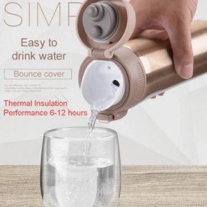 Double Wall Stainless Steel Vacuum Thermal Flask (Customized) - Image 4