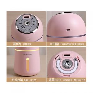 3 In 1 Mini Humidifier With USB Fan & Light (Customized) - Image 7