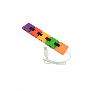 Cute Colourful 4 Ports USB Hub (Customized) - Image 3