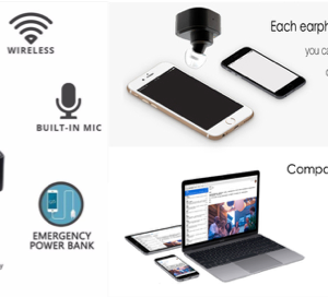 2 In 1 Wireless Bluetooth Ear Bud With Powerbank (Customized) - Image 4