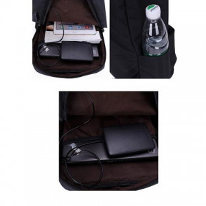 Customized Backpack With External USB Port - Image 3