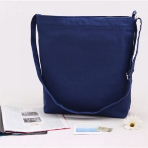 Customized Cotton Canvas Sling Bag With Adjustable Strap - Image 3