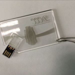 Acrylic Credit Card USB Flash Drive - Image 3