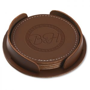 PU Leather Drink Coaster (Customized) - Image 5
