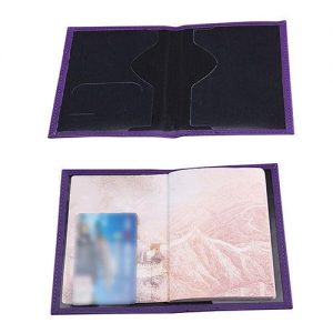 Premium PU Leather Passport Holder V4 (Customized) - Image 3