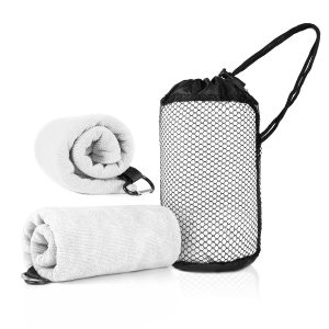 Microfiber Towel With Mesh Bag (Ready Made) - Image 4