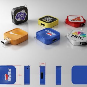Mini Square USB Flash Drive - Image 3