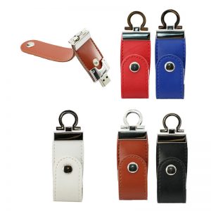 PU Leather USB Flash Drive V1 - Image 3