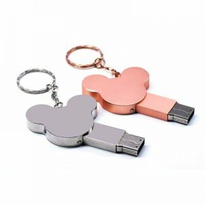 Metal Mickey Head USB Flash Drive - Image 5