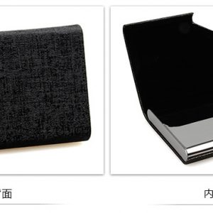 Premium PU Leather Name Card Case / Holder V8 (Customized) - Image 5