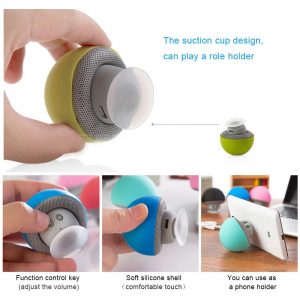 Mini Mushroom 2 In 1 Bluetooth Speaker & Phone Holder (Customized) - Image 4