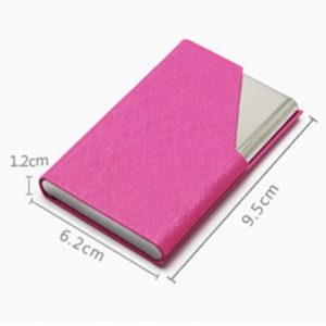 Premium PU Leather Name Card Case / Holder V8 (Customized) - Image 6