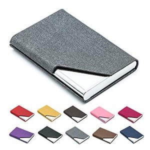 Premium PU Leather Name Card Case / Holder V8 (Customized) - Image 4